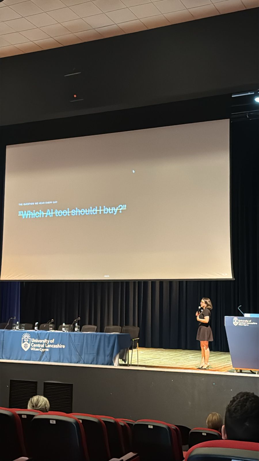 Keynote at the Cyprus AI Expo photo